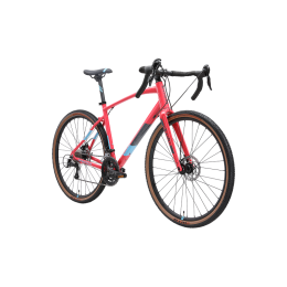 Велосипед STARK'24 GRAVEL 700.5 D, красный/синий/голубой