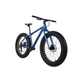 Велосипед Stark'25 Fat 26.2 D берлинская лазурь матовый/черный