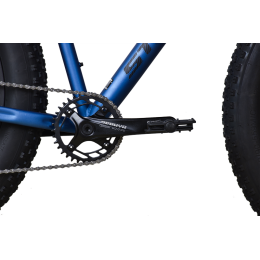 Велосипед Stark'25 Fat 26.2 D берлинская лазурь матовый/черный