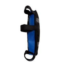 Велосумка STG мод. 12490 размер L под раму, треугольная, черная/серая