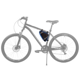 Велосумка STG мод. 12490 размер L под раму, треугольная, черная/серая