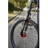 Вилка 26" Sr Suntour XCM SF13-XCM-DS-MLO-26-100, 100mm, прямой шток 22 см, безрезьб/аморт/D-brake, черная