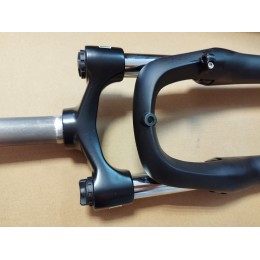 Вилка амортизационная 24", SUNTOUR SF12-XCT-DS, 50 мм, шток 1 1/8" - 191 мм безрезьбовой, 9 мм (эксц)