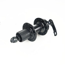 Втулка задняя MINGYANG MY-607RQ, под кассету, под диск, 9 мм (эксц) x130х140мм, 28 отверстий, черная