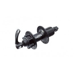 Втулка задняя Shimano Deore M525A, 36 отв, 8/9ск, QR, 6-болт, черная