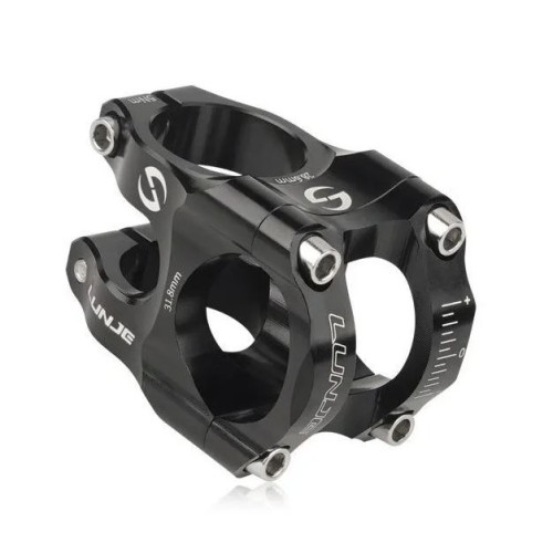 Вынос 31,8x28,6x35 мм LUNGE XT - A015B алюминиевый сплав, подъем 0, черный