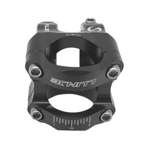 Вынос 31,8x28,6x35 мм LUNGE XT - A015B алюминиевый сплав, подъем 0, черный