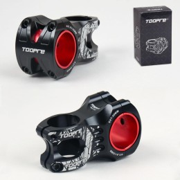 Вынос руля алюминиевый усиленный TOOPRE EXT-50. Длина: 50MM. Под руль: 31,8 ММ. 6061 T6 . TECH:  CNC, черный