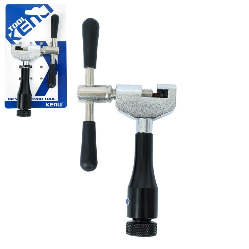 Выжимка цепи KENLI KL-9724K для цепей 1-11 ск, высокопрочная углеродистая сталь, хромированная