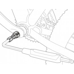 Выжимка шатунов TOPEAK UNIVERSAL CRANK PULLER