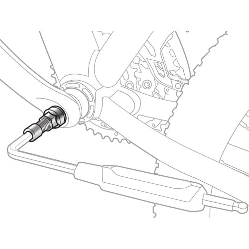 Выжимка шатунов TOPEAK UNIVERSAL CRANK PULLER