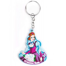 Замок c брелком 12х1200мм, с защитой от влаги и креплением, розовый инд. уп. Vinca Sport