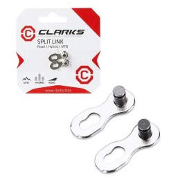 Замок цепи 11 ск. 3-367 CL-11 1/2"x11/128", хромир. порк. на блистере CLARK`S