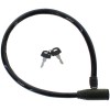 Замок-трос M-WAVE 8х600мм с ключом, черный
