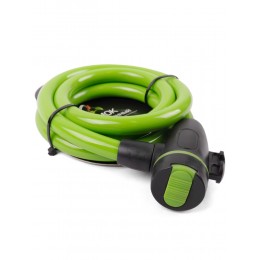 Замок велосипедный 12*1200мм, защита замка от влаги. инд.уп.Vinca Sport, зеленый 