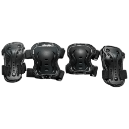 Защита Safety line 700 (наколенники, налокотники, запястья), черная