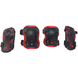 Защита Safety line 700 (наколенники, налокотники, запястья), черная