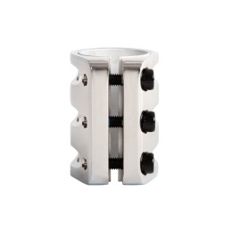 Зажим с проставкой для трюкового самоката на 3 болта для компрессии HIC, серебр.