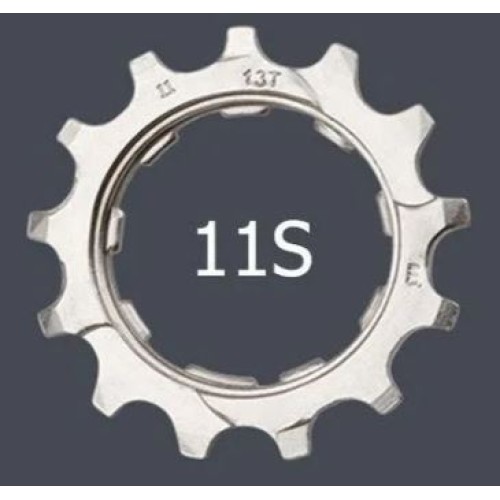 Звезда 13T для кассеты 11 скор, хром