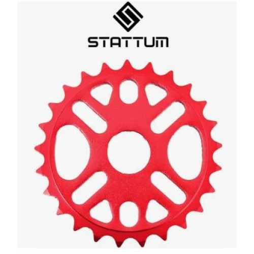 Звезда для велосипеда bmx 25T, красная