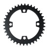 Звезда передняя COMIRON 36T NAROW WIDE, BCD104, фрезер, AL6061-T6, Fullblack. /WEI-ST-36/