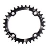 Звезда передняя COMIRON X-OVAL 32T NAROW WIDE, BCD104, AL6061-T6, Fullblack