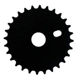 Звездочка ведущая T-28 для BMX, черная
