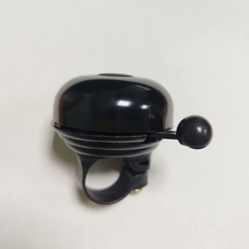Звонок для велосипеда, аллюминий, пластик, черный