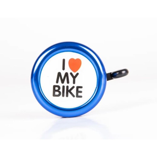 Звонок I love my bike 45A-09, синий