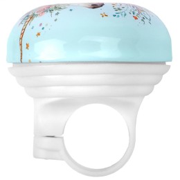 Звонок велосипедный, единорог" Unicorn", 50мм, голубой единорог