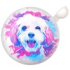 Звонок велосипедный, собачка "Molly", 50мм