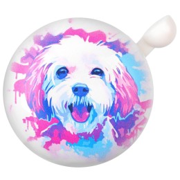 Звонок велосипедный, собачка "Molly", 50мм