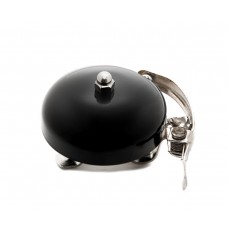 Звонок велосипедный Vintage, черный металлик, диаметр 53мм