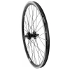 Колесо 26" переднее, двойной ал. обод, гайки, D-brake