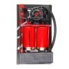Насос ножной с манометром COMIRON FUJIN 2, стальной  корпус, два поршня 55*110мм.