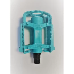 Педали пластиковые детские, 90x77мм, ось 9/16", голубые, инд.уп. Vinca Sport
