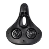 Седло комфортное COMIRON MADRID C034 250x210, чёрно-красное