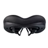 Седло комфортное COMIRON MADRID C034 250x210, чёрно-красное