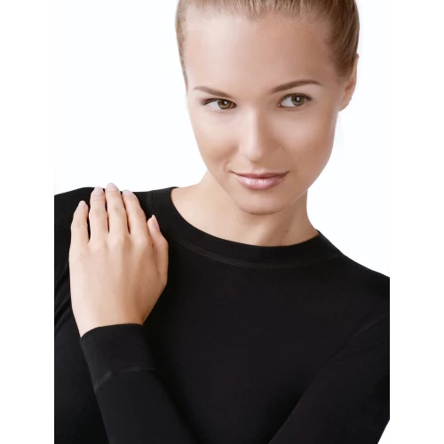 Термобелье женское - верх NORVEG Soft, черное