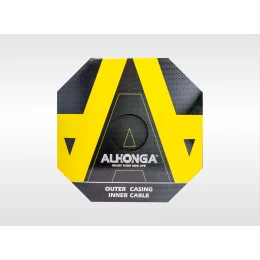 Трос переключения "ALHONGA" , упак.картонный бокс, цена за 100шт,  (стальной оцинкованный) (№.99 4х4 material B1, length 1.2 2100mm) Тайвань