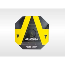 Трос тормоза Alhonga, упак.картонный бокс, цена за 100шт, (стальной оцинкованный) (№.98 7х6 material B1, length 1.5 2100mm) Тайвань