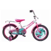 Велосипед 14" Black Aqua 1406, бело-розовый