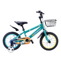 Велосипед 14" COMIRON ROCKET A01-14DDB, бирюзовый/оранжевый