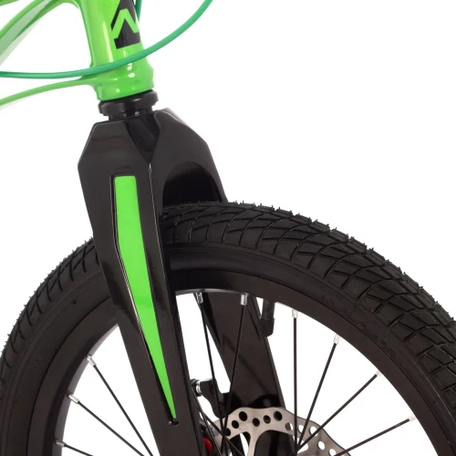 Велосипед 18" NOVATRACK Blast, (магнезиевая рама), зеленый
