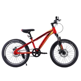 Велосипед 20" Krypton Hyperion KH10B20 (2024), красный/черный/желтый