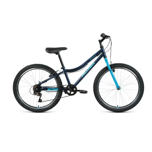 Велосипед 24" ALTAIR MTB HT 1.0 темно синий/мятный (2021)