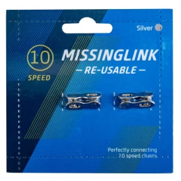 Замок цепи 10 ск. Bike parts CL-10, 2 шт. на блистере