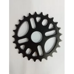 Звезда передняя Kenli KL-C215 1/2"x1/8" 25T алюм., черная