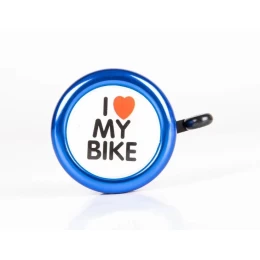 Звонок I love my bike 45A-09, синий